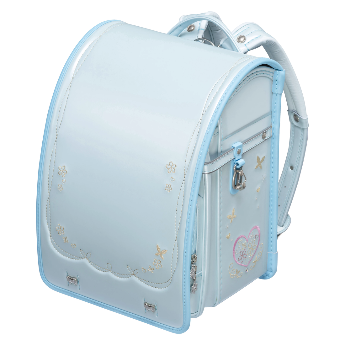 フィットちゃん　プラチナフラワー　安ピカッ×楽ッション　ミントグリーン×アクア