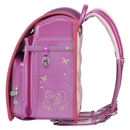フィットちゃん　プラチナフラワー　安ピカッ×楽ッション　パールピンク×ホットピンク