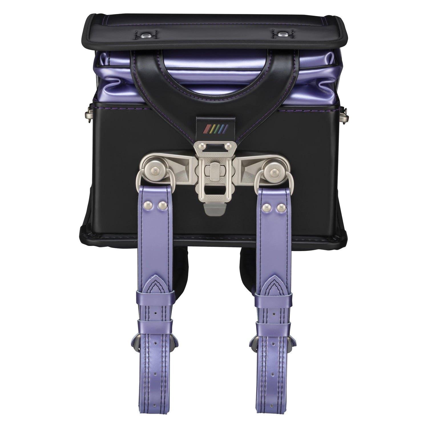 フィットちゃん　ストリートファインワイド　安ピカッ×楽ッション　黒×パールラベンダー
