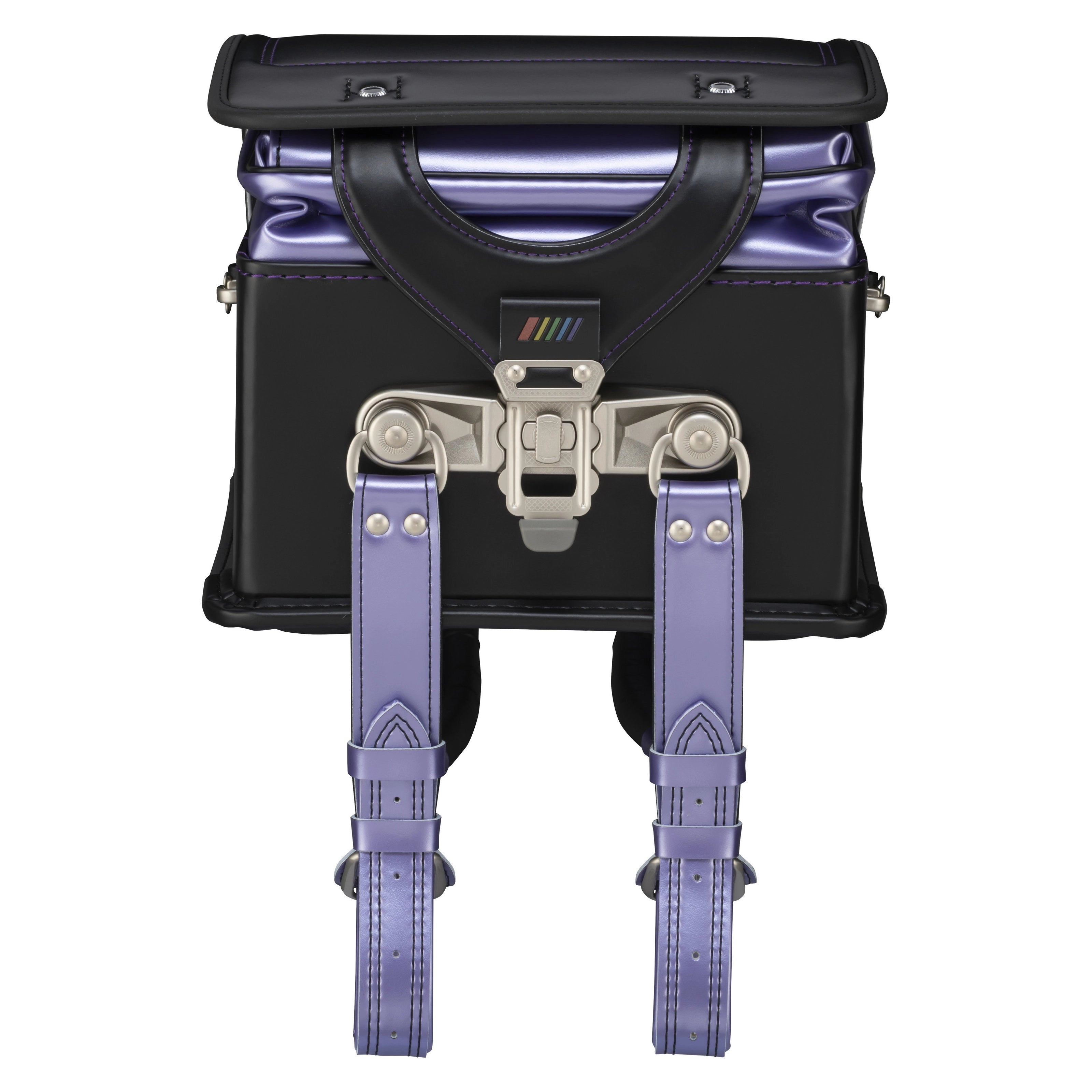 フィットちゃん　ストリートファインワイド　安ピカッ×楽ッション　黒×パールラベンダー