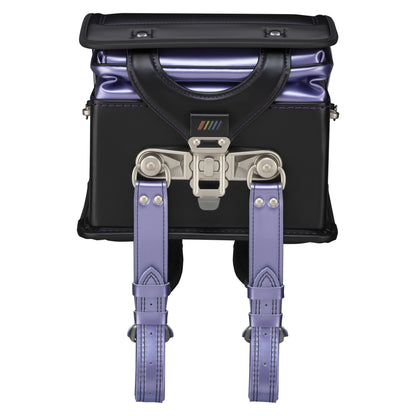 フィットちゃん　ストリートファインワイド　安ピカッ×楽ッション　黒×パールラベンダー
