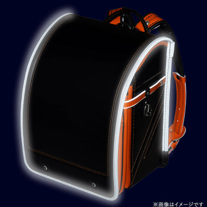 フィットちゃん　ストリートファインワイド　安ピカッ×楽ッション　黒×オレンジ