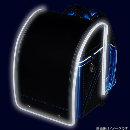 フィットちゃん　ストリートファインワイド　安ピカッ×楽ッション　黒×プリズムブルー