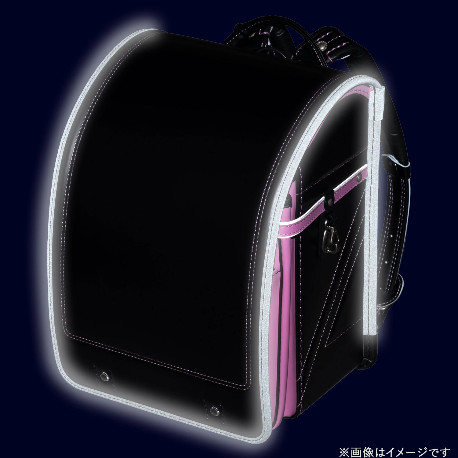 フィットちゃん　ストリートファインワイド　安ピカッ×楽ッション　黒×ピンク