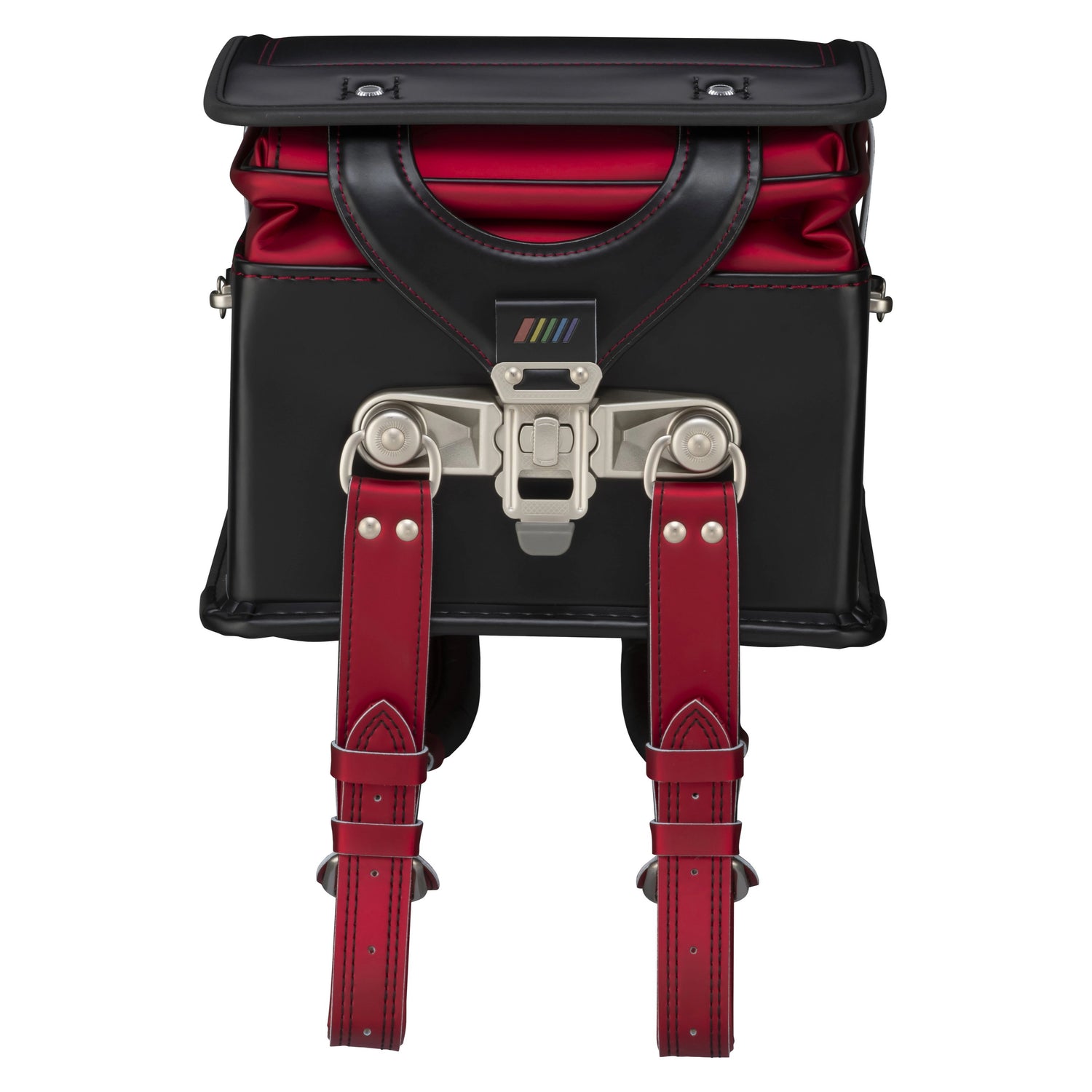 フィットちゃん　ストリートファインワイド　安ピカッ×楽ッション　黒×プリズムレッド