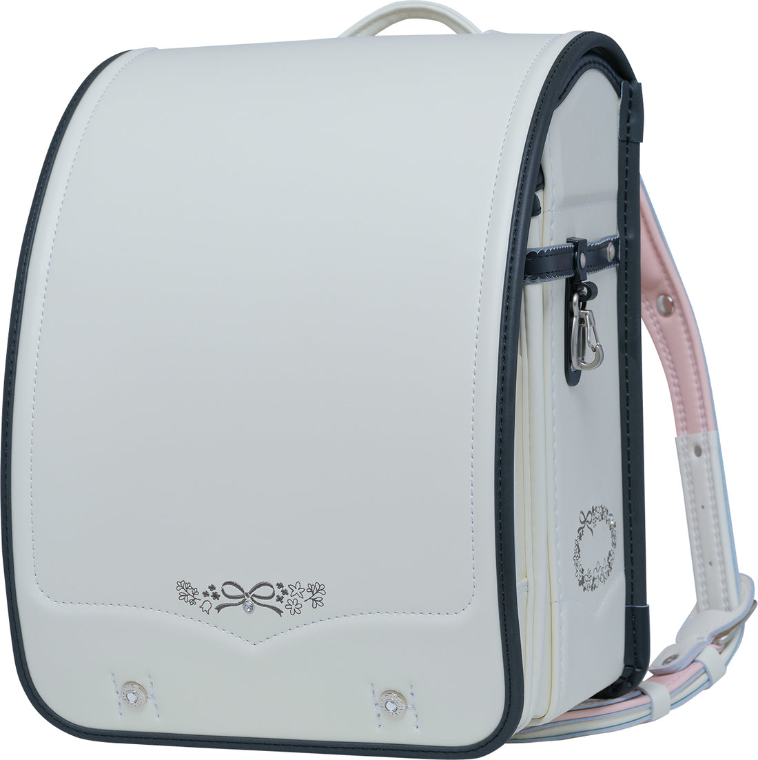 マツモト　くるピタ　花かざり　アイボリー・ブラック