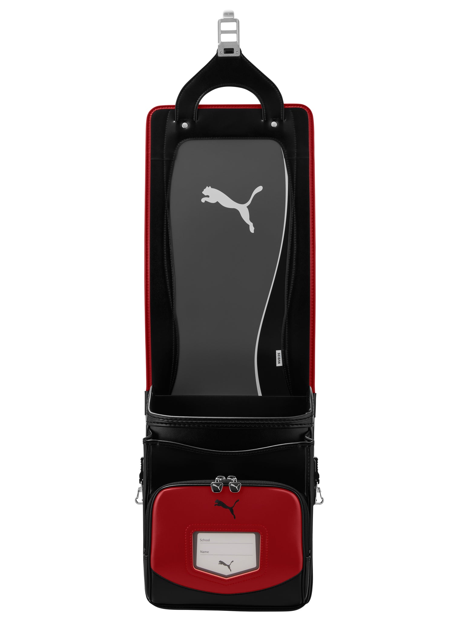 天使のはね　プーマ　スピード　ブラック×カーマインレッド