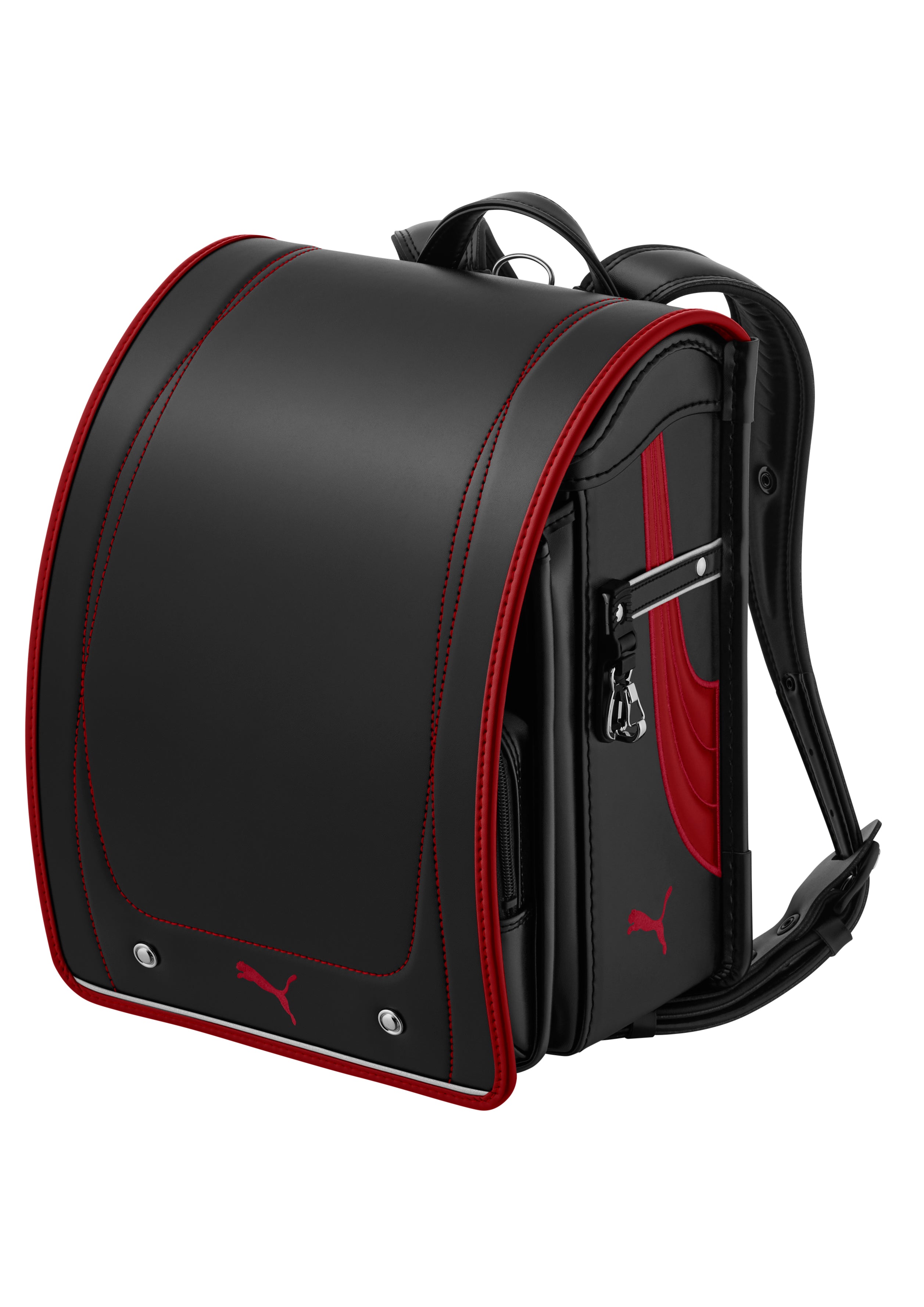 天使のはね　プーマ　スピード　ブラック×カーマインレッド