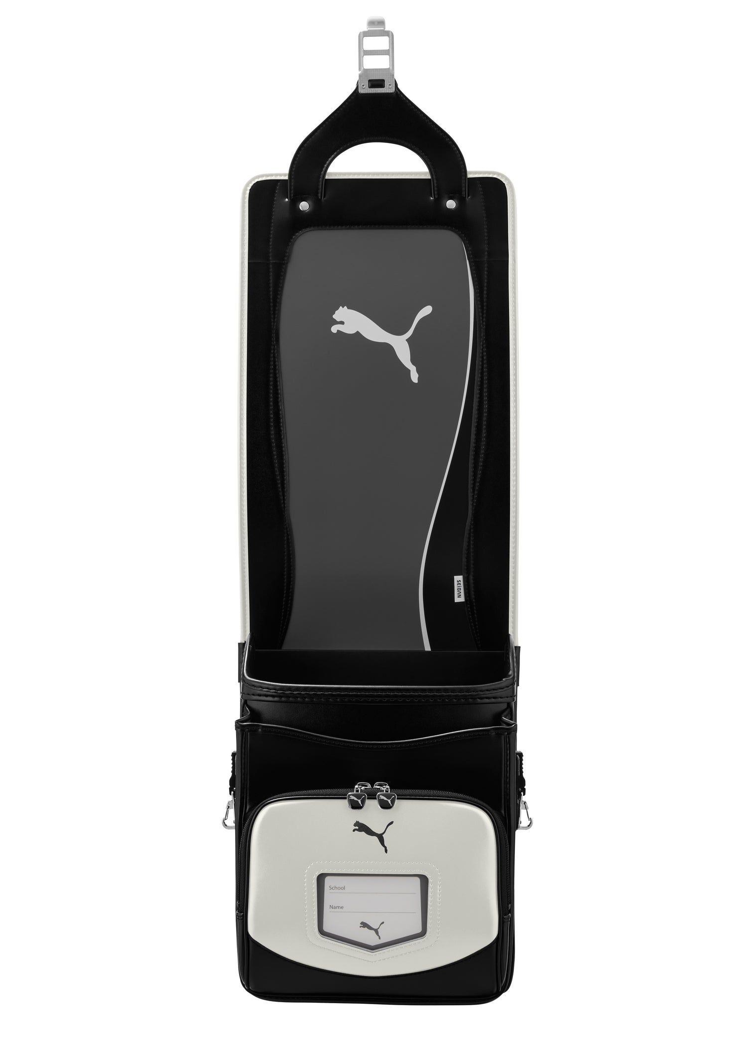 天使のはね　プーマ　スピード　ブラック×ジュエルホワイト