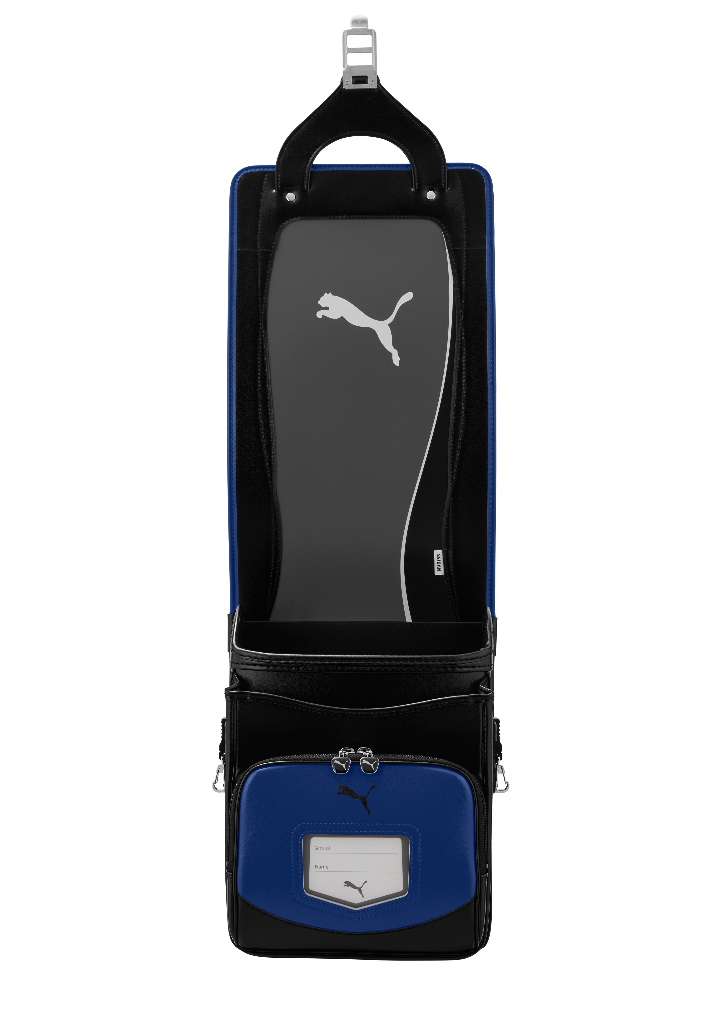 天使のはね　プーマ　スピード　ブラック×マリンブルー