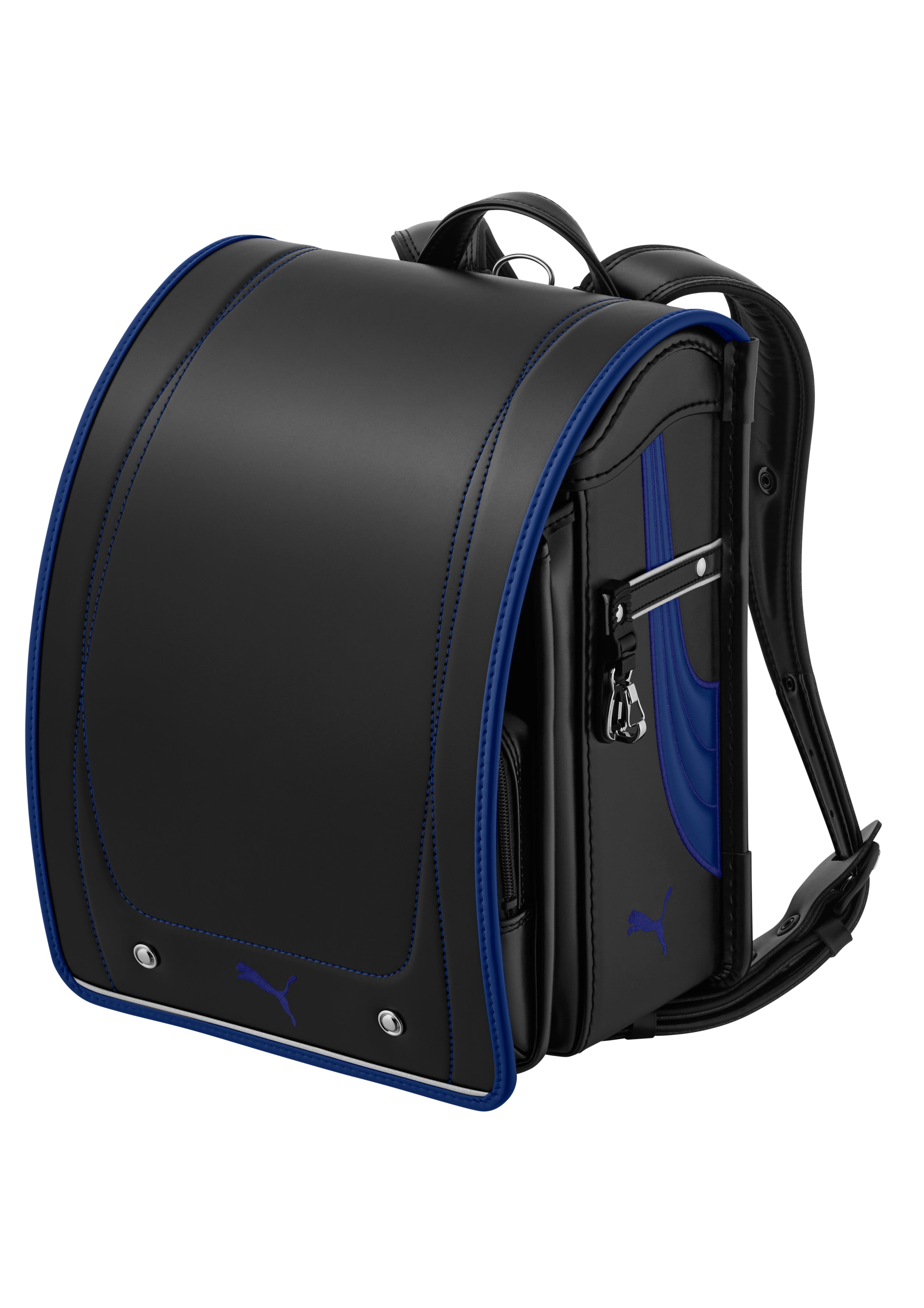 天使のはね　プーマ　スピード　ブラック×マリンブルー