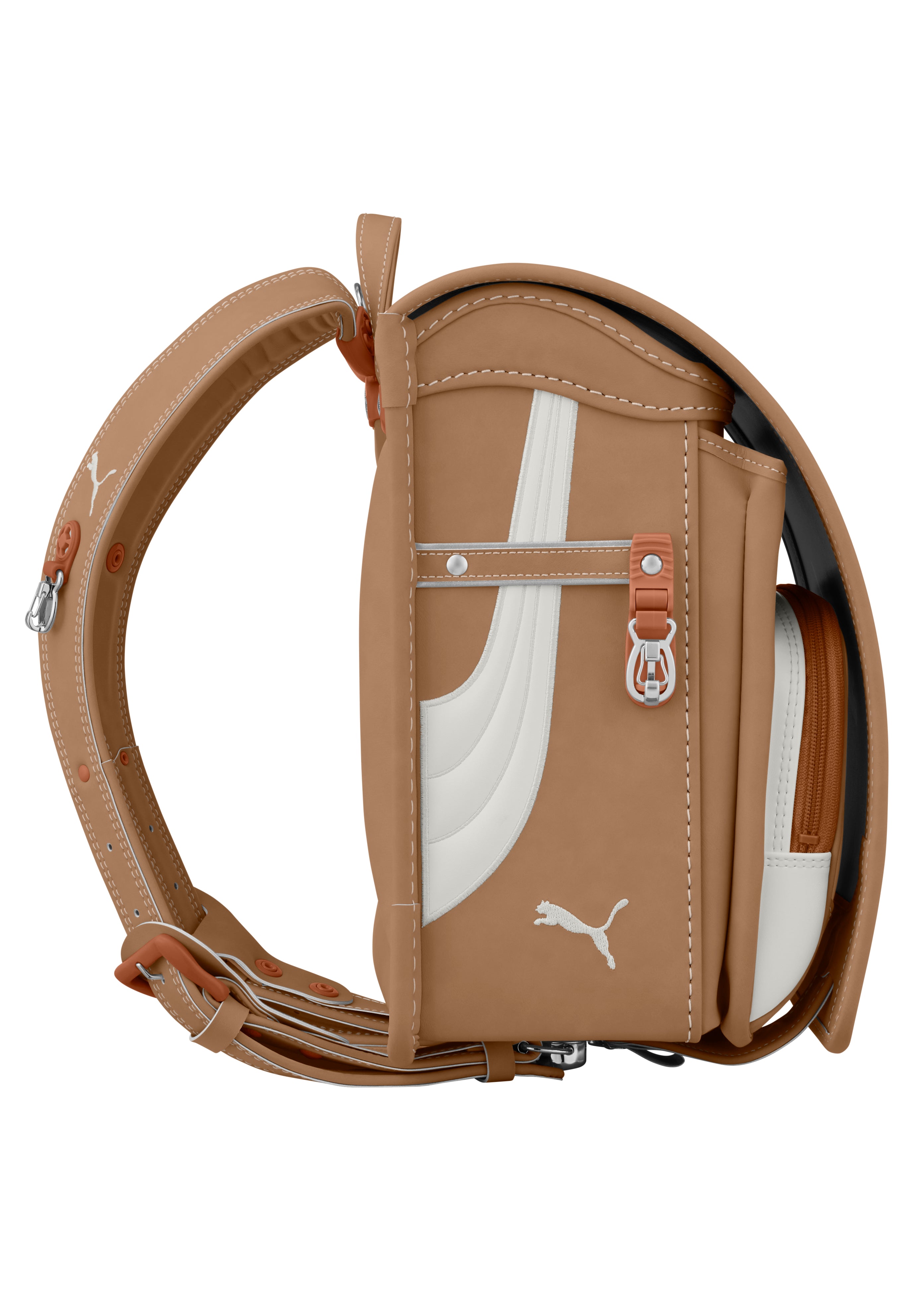 天使のはね　プーマ　スピード　ベージュ×ジュエルホワイト