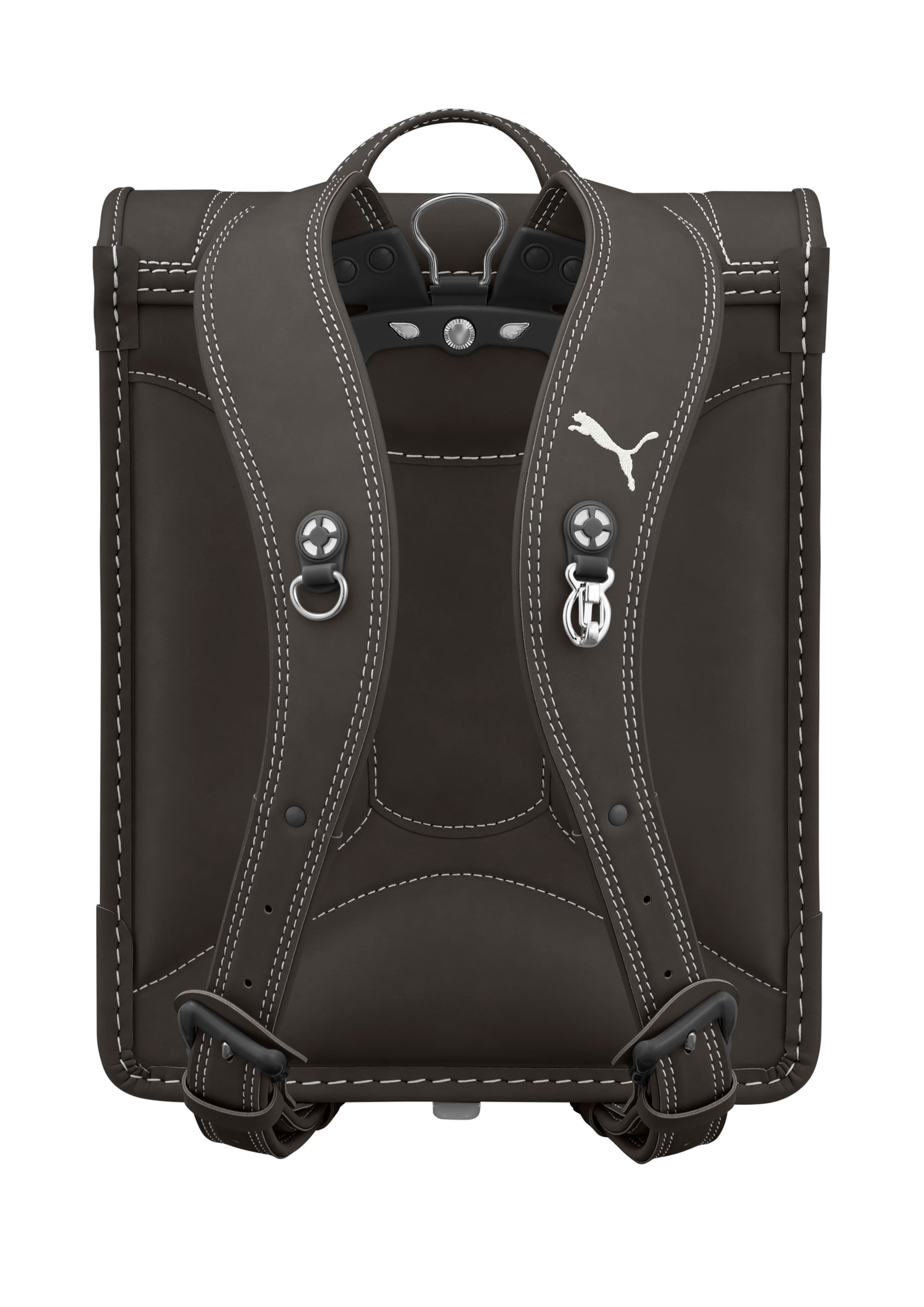 天使のはね　プーマ　スピード　グレー×ジュエルホワイト