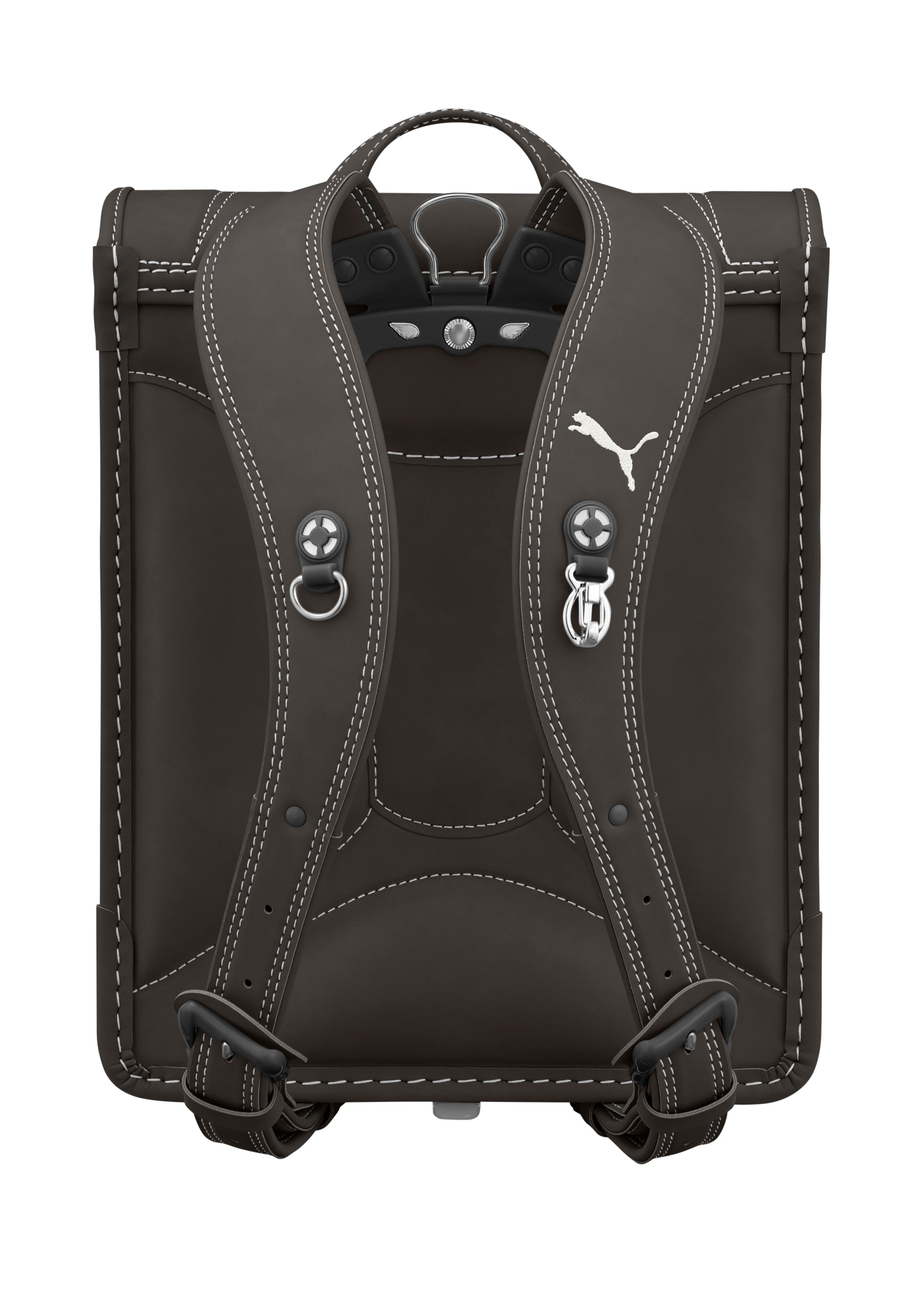 天使のはね　プーマ　スピード　グレー×ジュエルホワイト