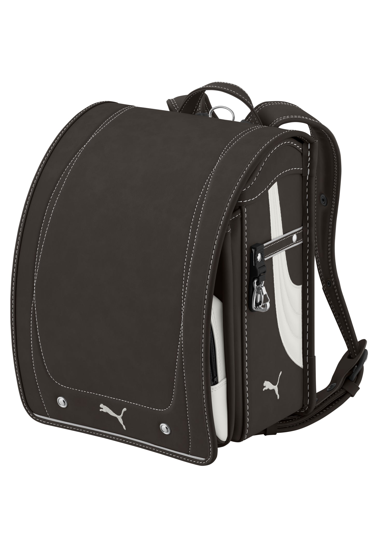 天使のはね　プーマ　スピード　グレー×ジュエルホワイト