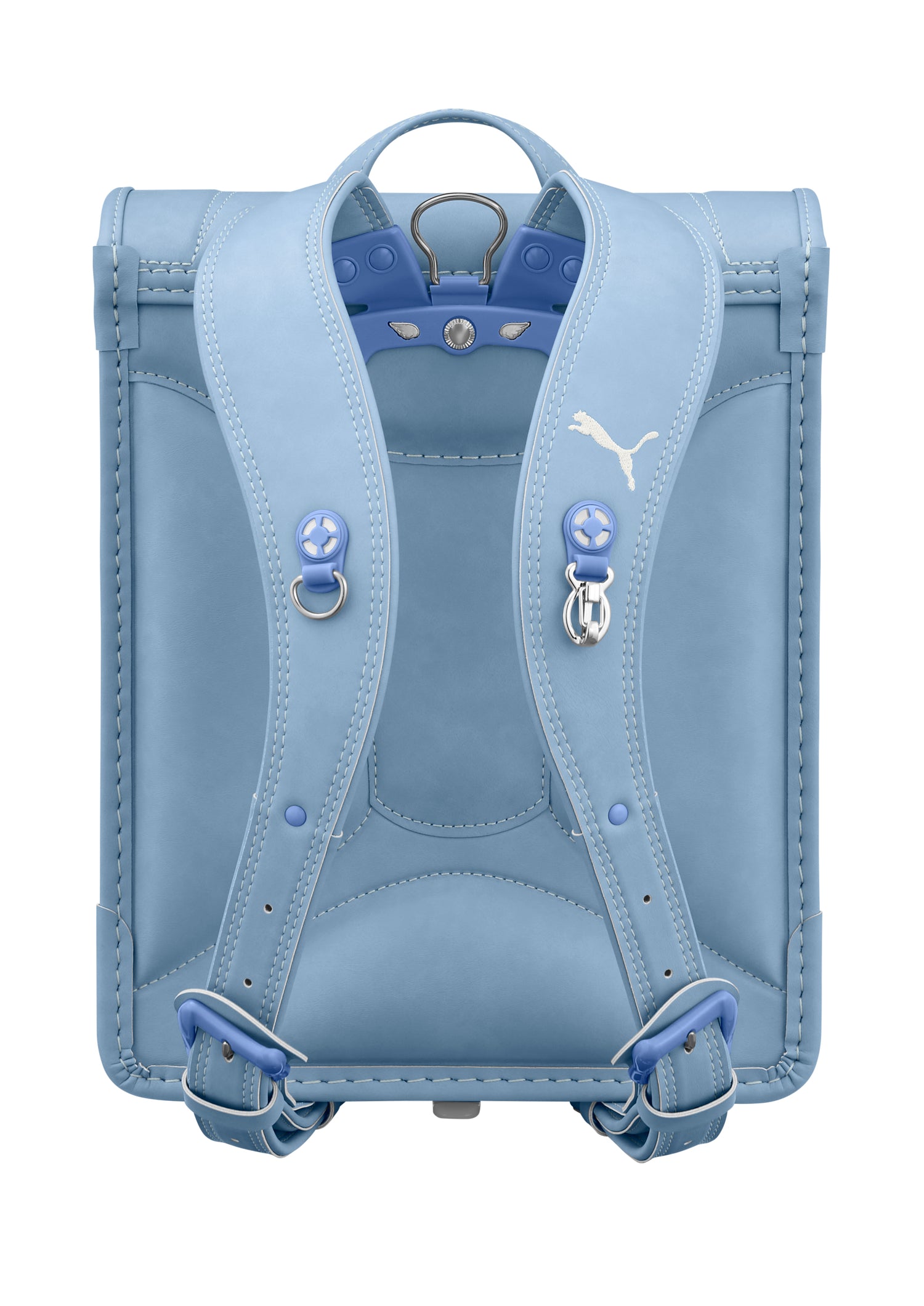 天使のはね　プーマ　スピード　パステルブルー×ジュエルホワイト