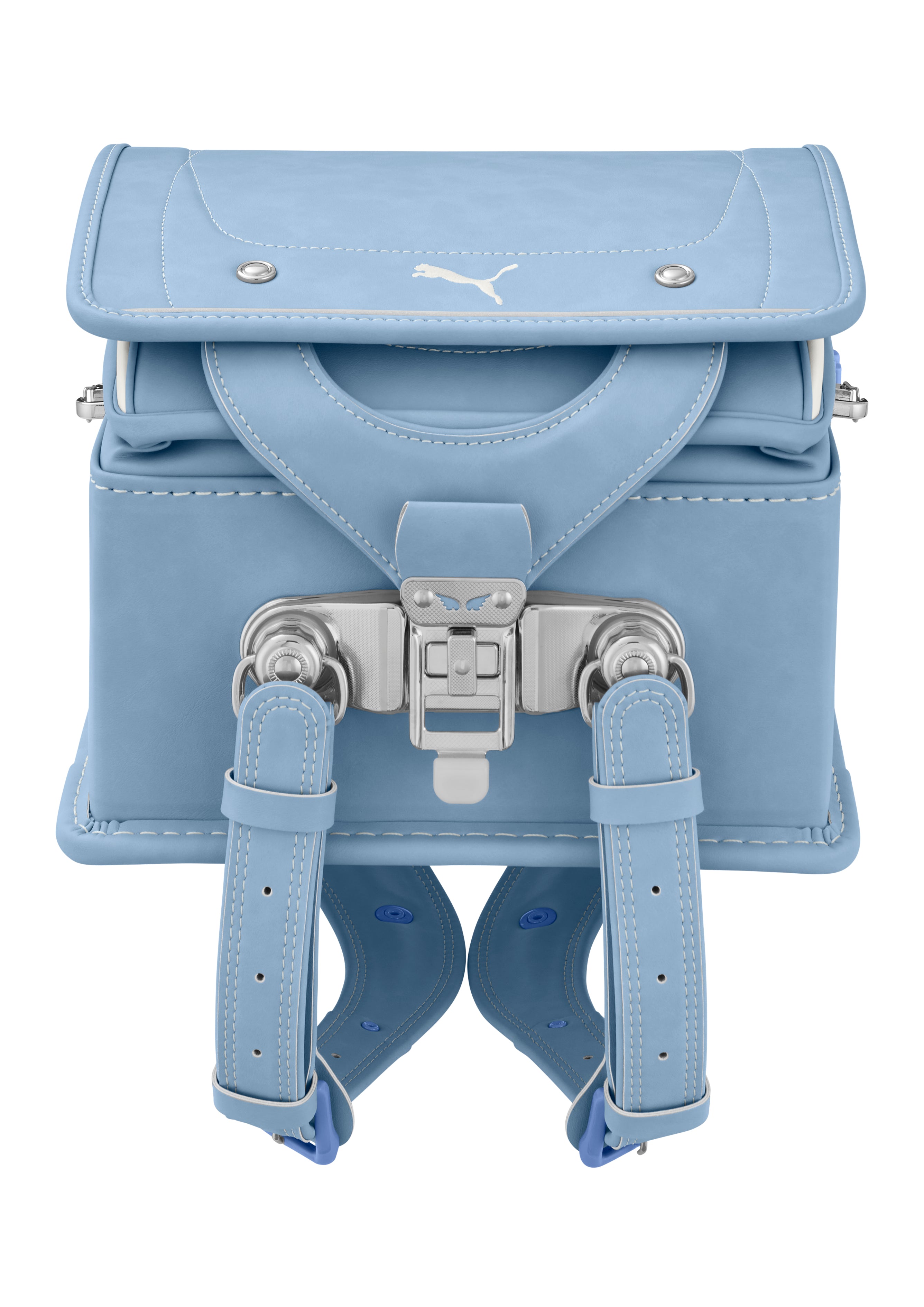 天使のはね　プーマ　スピード　パステルブルー×ジュエルホワイト