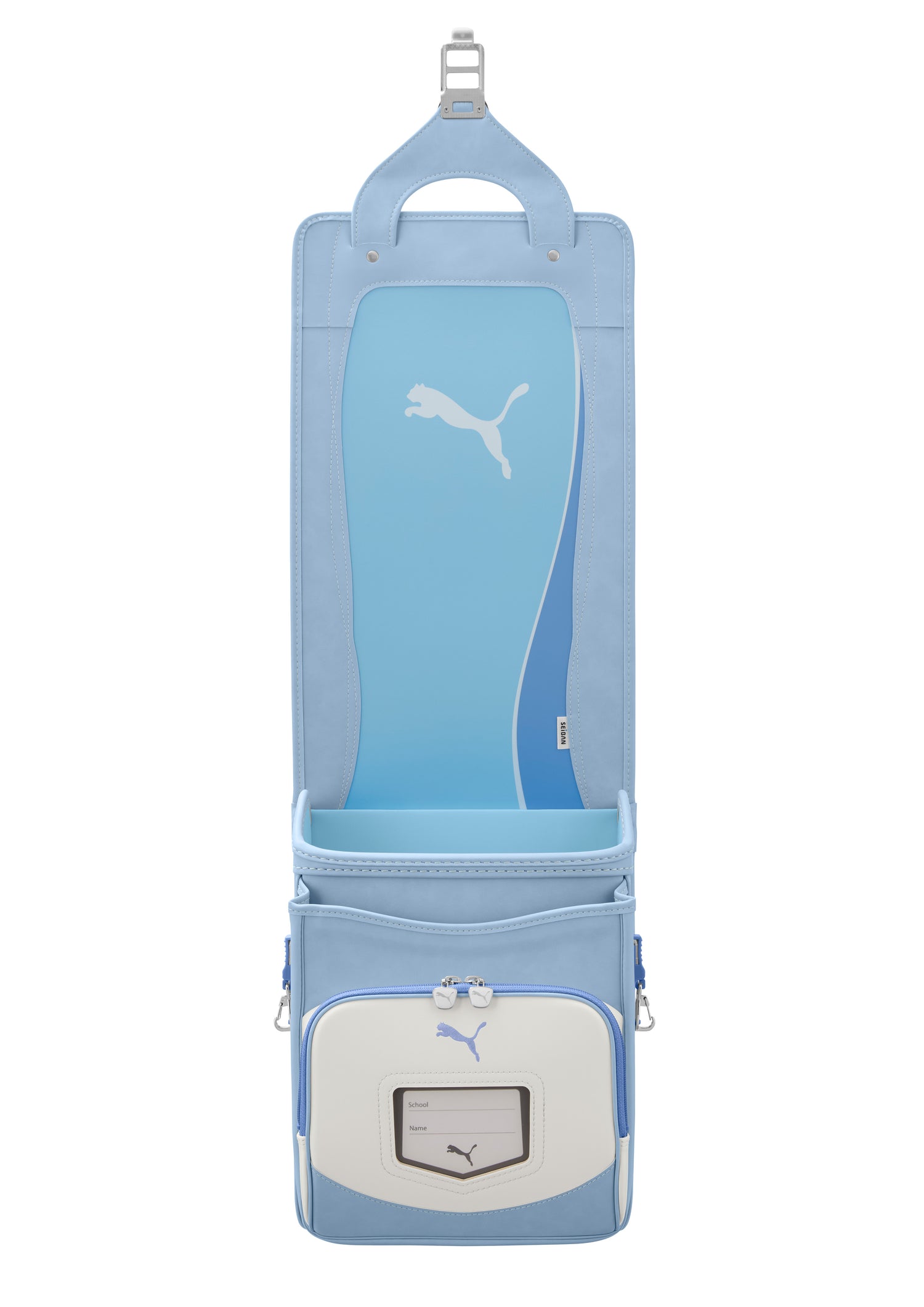 天使のはね　プーマ　スピード　パステルブルー×ジュエルホワイト