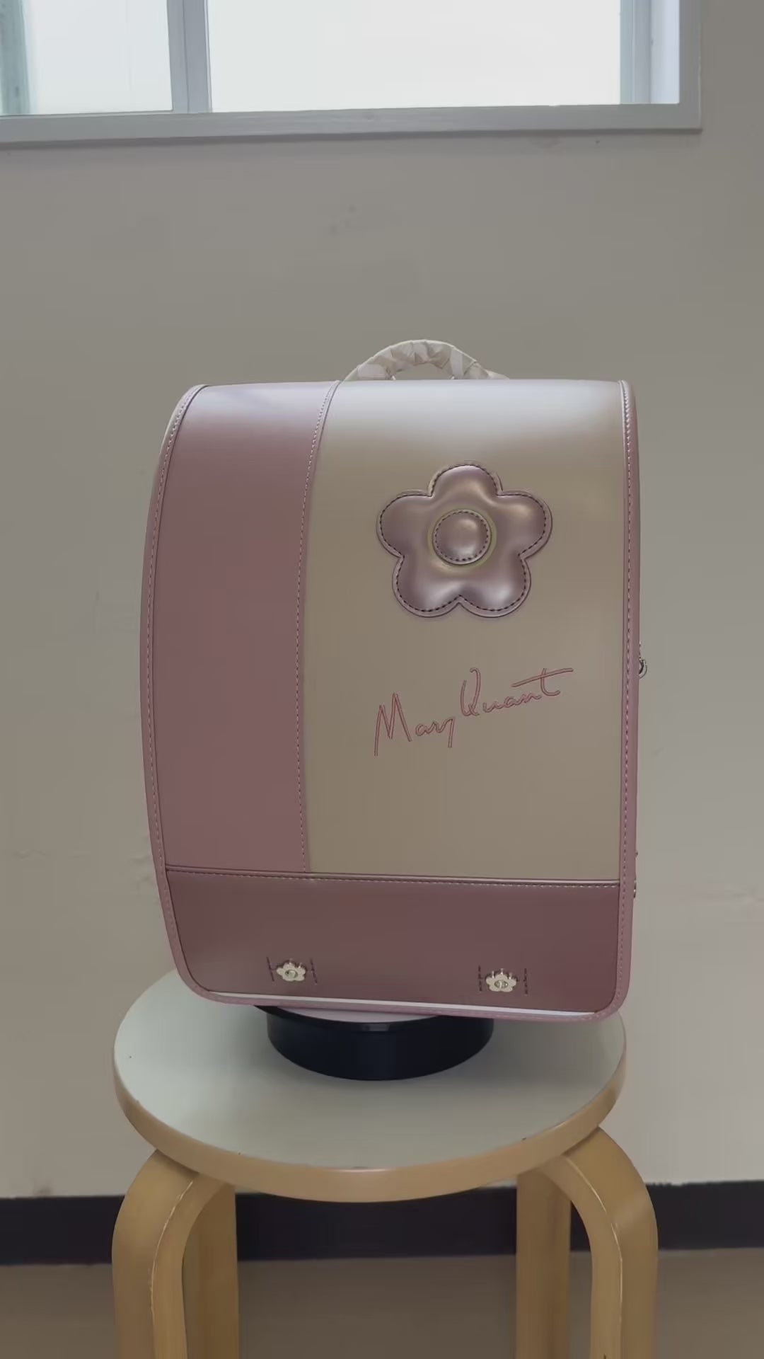 SHIFFON　マリークヮント　デイジーストライプ　アッシュピンク