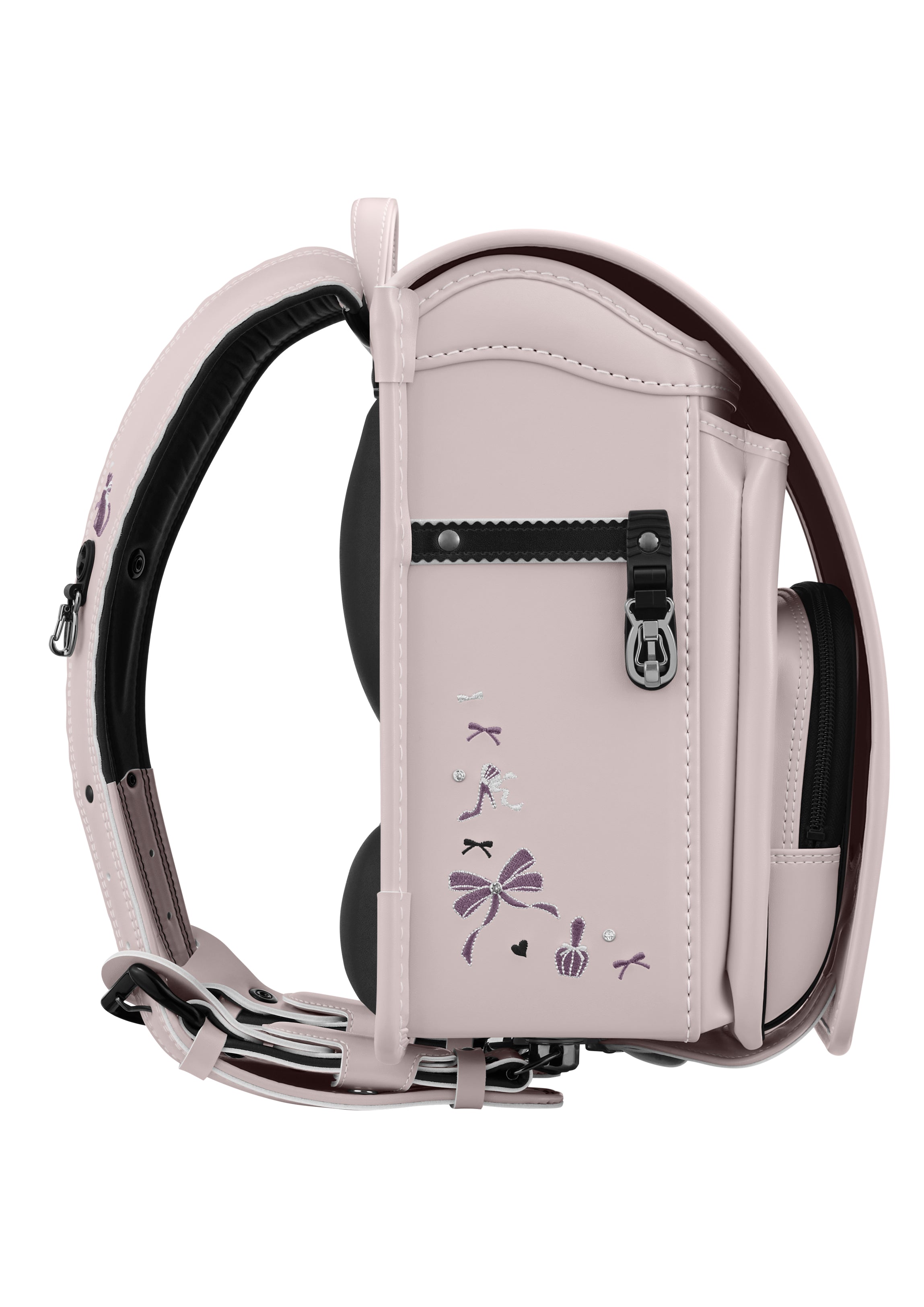 天使のはね　モデルロイヤルレジオ　リュバンレディ　ミルクティーベージュ×ブラック